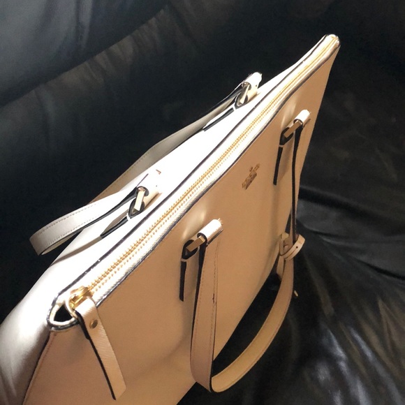 Cream Kate spade large tote - Picture 4 of 4